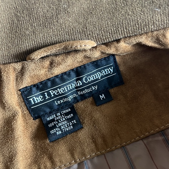 Suede leather bomber jacket, FINAL PRICE - Picture 6 of 10